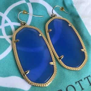 Blue Kendra Scott Earrings